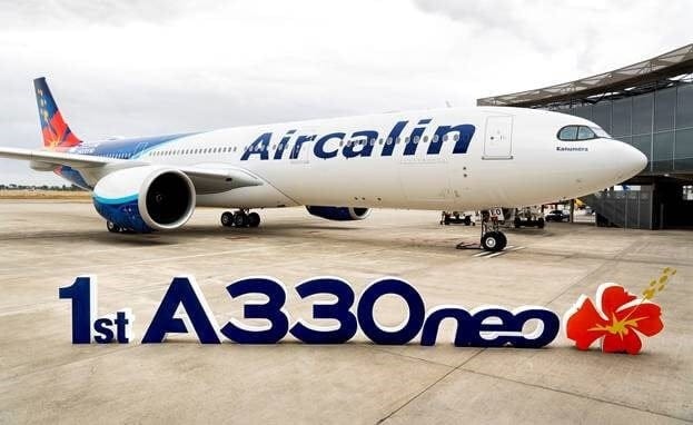Aircalin takes delivery of its first Airbus A330neo aircraft